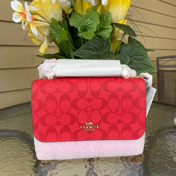 🌹HOST’S PICK!!!!🌹Coach Klare Signature Crossbody Bag NWT - Picture 7 of 12